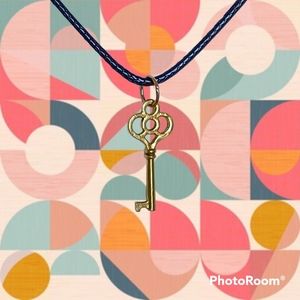 Vintage key necklace